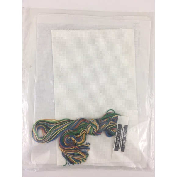 Happy Things Cross Stitch Kit 8067 Dishes Patsy Prints 8x10 Counted Aida  1996 - Picture 6 of 7